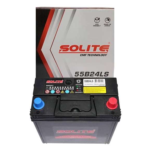 Bateria Universal 45 Amp 440 Cca 12v 55b24ls Solite (- +)