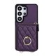 thumbnail image 2 of Para Samsung Galaxy S26 Ultra 5G Funda Tipo Billetera con Bloqueo RFID, Cubierta Abatible Magnética, Múltiples Ranuras para Tarjetas, Bolsillo con Cierre, con Soporte de Anillo Giratorio de 360 °,, 2 of 9