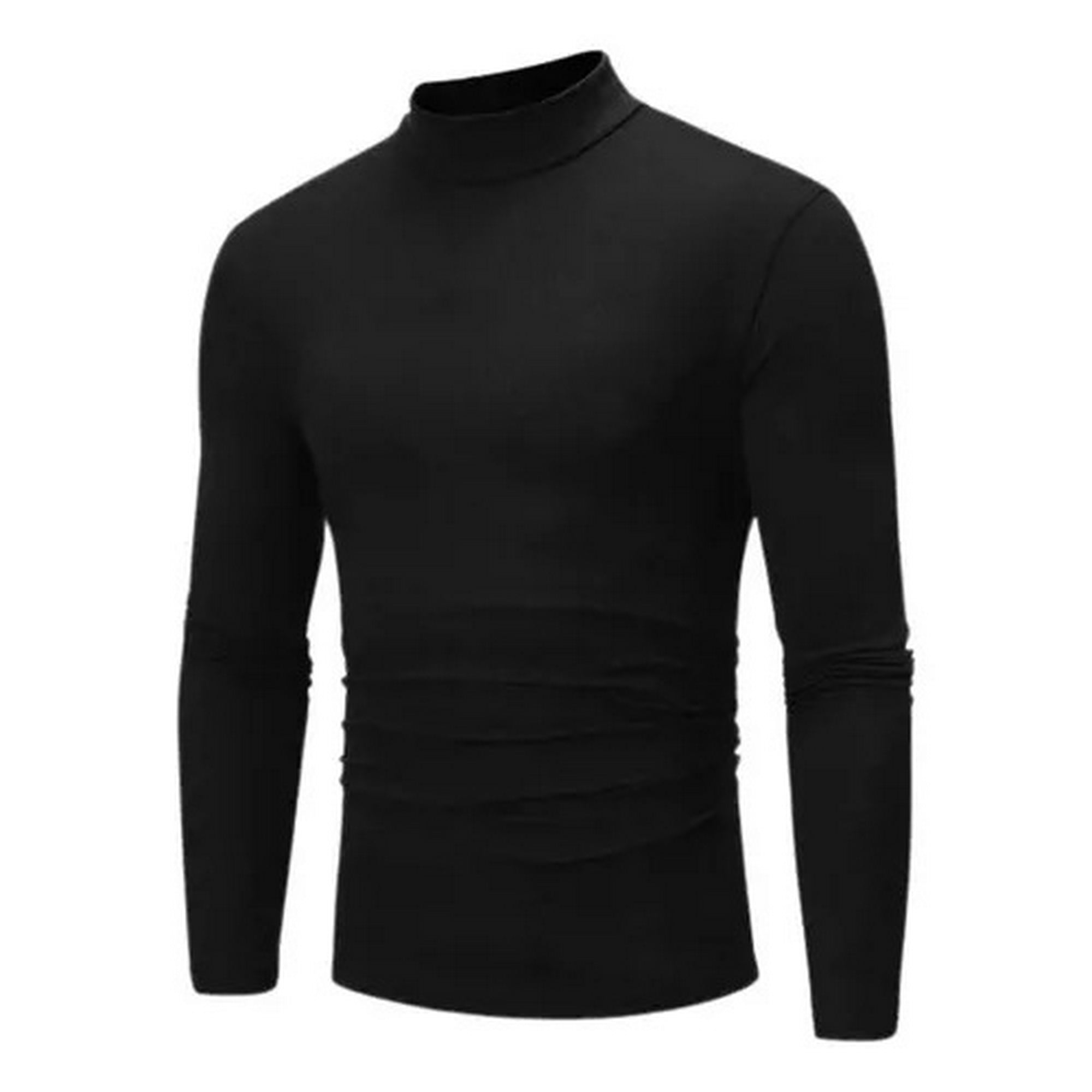 Genérica - Camiseta Beatle Bambú Manga Larga Hombre Forro Polar Termica