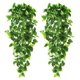 thumbnail image 1 of Plantas colgantes falsas CEWOR, vid de hiedra falsa, 1,1 m, para decoración, 1 of 6