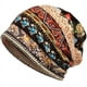 thumbnail image 1 of Soft Flower Print Sleep Beanie Hat - Comfortable and Stylish Cap for Women, 1 of 4