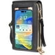 thumbnail image 1 of Crossbody De Mujer, Bolso Para Teléfono Con Pantalla Táctil, Cartera Para Teléfono Móvil Con Cremallera De 2 Capas, Bolso Monedero Con Ranura Para Tarjetas De Crédito, 1 of 5