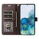 thumbnail image 5 of FOXDOCK Funda tipo Cartera para Samsung Galaxy S20 Plus – Cubierta de Cuero PU con Múltiples Ranuras, Bolsillo para Efectivo y Correa de Muñeca, 5 of 6