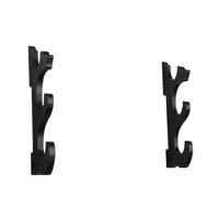 Bothyi - Tablero De Fibra De Densidad De Decoración De Soporte De Espada Samurái De 3 Niveles Para Wakizashi Negro