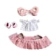 thumbnail image 1 of Ropa De Muñeca De Peluche De 15 Cm Con Accesorio Para El Cabello Vestir Ropa De Muñeca Adorable Rosa, 1 of 3