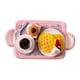 thumbnail image 1 of 1:6 1:12 Casa De Muñecas Comida En Miniatura Juguete Juego De Simulación Juguete De Cocina Para Artesanía Plato De Té Rosa, 1 of 3