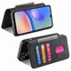 thumbnail image 2 of Funda Billetera Magnética para Samsung Galaxy A05S Soporte Tarjetas Desmontable Negro, 2 of 6