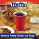 thumbnail image 4 of Vasos desechables de plástico Hefty Party On, 450 ml, rojos, 50 unidades, 4 of 6