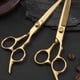 thumbnail image 5 of Juego de tijeras para cortar el cabello, tijeras para texturizar y entresacar, tijeras de peluquería, 5 of 6