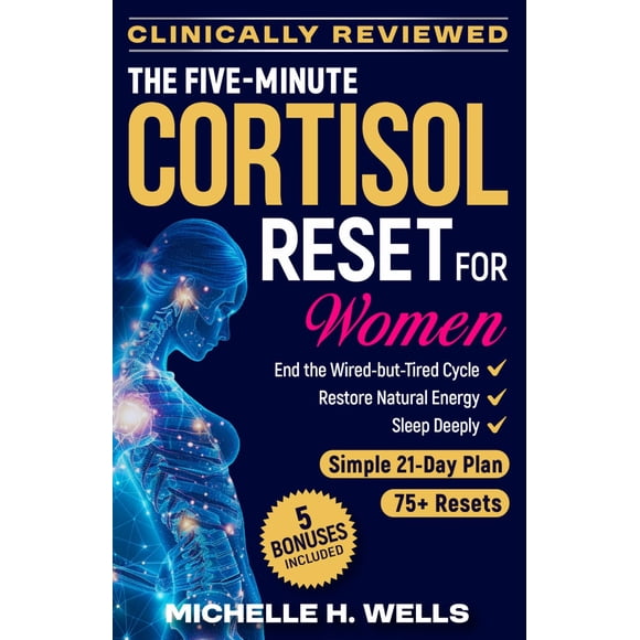 Libro de publicación independiente The Five-Minute Cortisol Reset