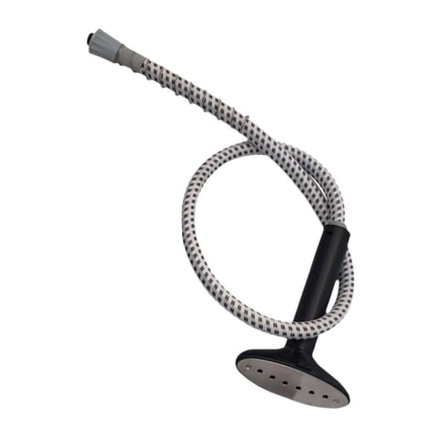 Magideal - Manguera Guía De Vaporizador De Ropa Con Piezas De Cepillo, Cabezal De Planchado Universal De Tipo Roscado, Boquilla De Antiflexión, Herramienta
