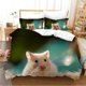 thumbnail image 1 of x461 Bed SheetsHamster Duvet Cover Family Pet Guinea Pig for Women Children Boys Girls Lovely Mini Animals Quilt Cover for Bedroom Decorations 3-Piece Bedding Set (1 Duvet Cover + 2 Pillow Shams) nj46, 1 of 5