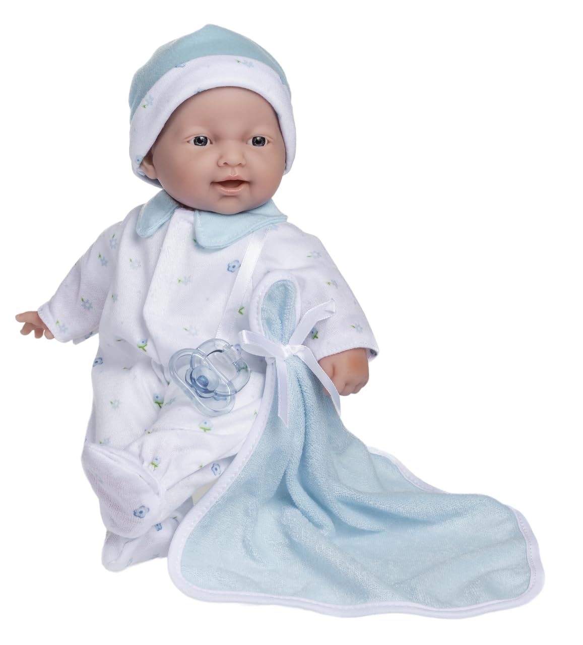 Vestido Baby Doll Jc Toys La Baby Boutique De 28 Cm, Suave, Azul