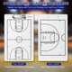 thumbnail image 4 of Portapapeles de Baloncesto Achiwish para Entrenadores, Pizarra de Borrado en Seco de Doble Cara, 4 of 7