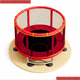 thumbnail image 3 of Trampolín Infantil Cama Elástica Para Niños Brincolín 140cm, 3 of 8