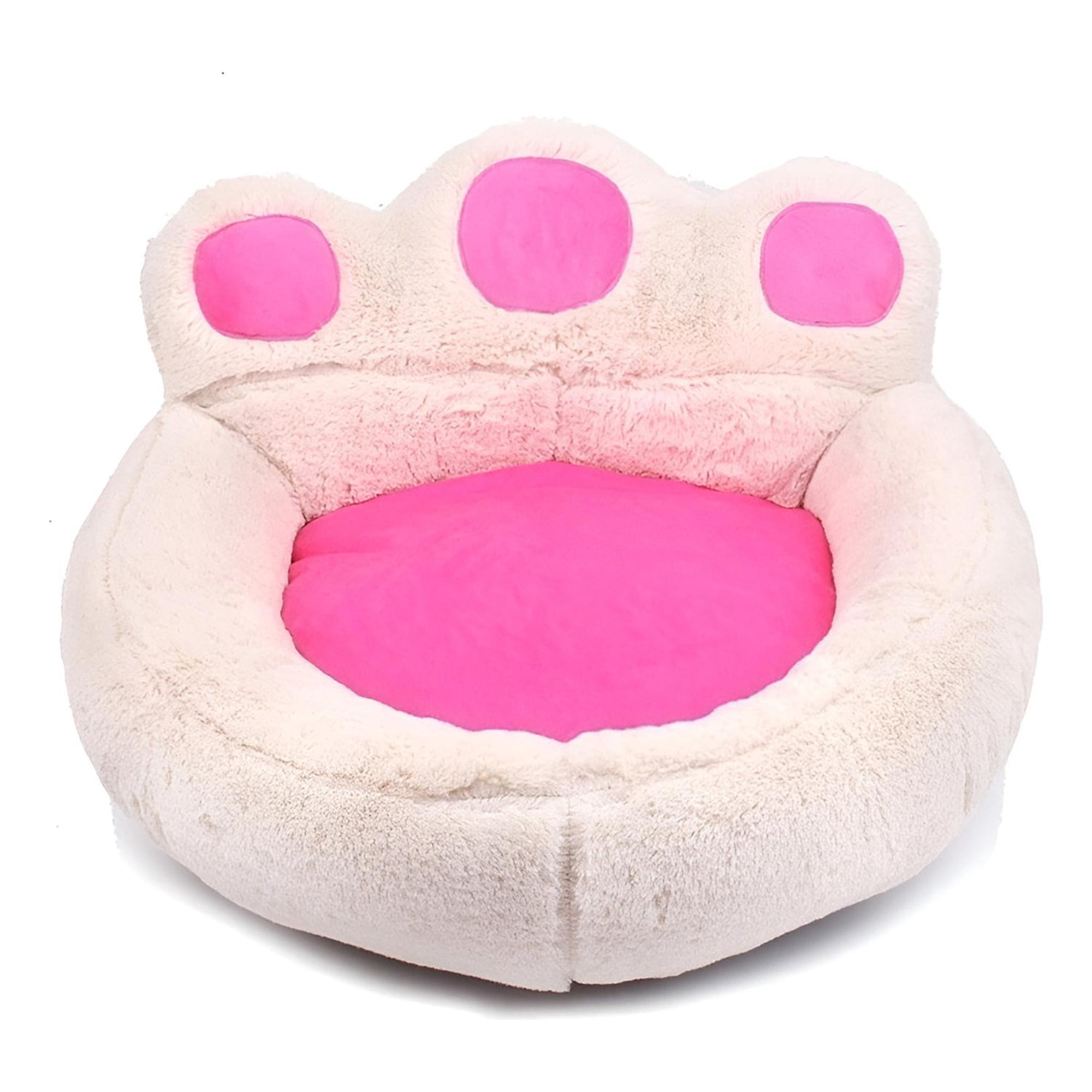 Cama Mascota Ultrasuave Gato Perro 50 Cm Talla S beige