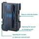 thumbnail image 3 of Funda para bomba de insulina Generturbo Tandem Tslim x2 con clip azul, 3 of 6