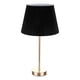 thumbnail image 1 of Lampara De Velador Lampara De Mesa Basica Minimalista negro, 1 of 2