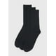 thumbnail image 1 of Calcetines Hombre Tripack Largo Liso Negro Corona, 1 of 4