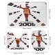 thumbnail image 3 of Juego de Cortina de Ducha y Alfombras Desmarcar 2001: Una Odisea del Espacio, 3 of 6