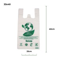 Bioloop - Bolsas De Basura 33X40 500 Unidades