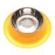 thumbnail image 2 of Plato Melamina Anti-hormigas Amarillo Talla L Perro, 2 of 2