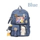 thumbnail image 1 of Get Ready for School with Our Cute and Waterproof Oxford Cloth Backpack for Girls with Multi-Pocket and Four Random Badges, 1 of 5