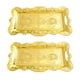 thumbnail image 2 of Bandeja Para Servir Multifunción, Soporte Para Anillos, Plato De Frutas Para Eventos, Mesa De Boda, Color Dorado, 2 of 3
