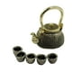 thumbnail image 3 of miniatura , de tazas de té verde adecuado para ción de 1:12, accesorios , Gold Dorado, 3 of 5