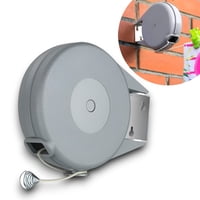 Genérico - Tendedero Ropa 12 Metros Colgador Pared Extensible Retractil