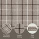 thumbnail image 3 of Cortina Madison Park 127 × 241 cm Marrón con forro polar, 3 of 9