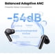 thumbnail image 2 of Auriculares Bluetooth HAYLOU Flowbuds N55 ANC 54dB, 2 of 3