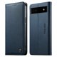 thumbnail image 1 of Funda Billetera de Cuero para [Google Pixel 6a], Bloqueo RFID, Tarjetas y Soporte Azul, 1 of 5
