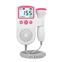 Click Ventas - Monitor De Frecuencia Cardíaca Fetal Doppler Rosado