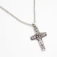 thumbnail image 3 of Cruz del Buen Pastor enchapetado en Platino, 3 of 4