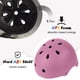thumbnail image 2 of Casco de bicicleta OUWOER ajustable multideportivo para niños pequeños y jóvenes, 2 of 7