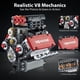 thumbnail image 2 of Kit de modelo de motor V8 LPPROTECTOR de 478 piezas, juguete STEM, 2 of 7