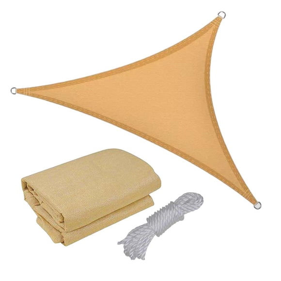 Toldo Vela Sombra Triangular 3x3x3 Metros Filtro Uv