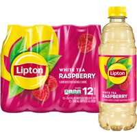 Botellas Tea Lipton De Color Blanco Frambuesa De 500 Ml (Paquete De 12)