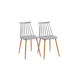 thumbnail image 1 of Pack 2 Sillas de Comedor Resistentes Royal - Gris, 1 of 3