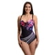 thumbnail image 1 of Traje De Baño Entero Mujer Estampado Una Pieza Diseño Hojas 8332, 1 of 2