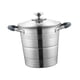 thumbnail image 2 of Olla Freidora De Acero Inoxidable Olla Freidora Con Bandeja Para Cocinar Al Vapor Para Papas Fritas Caseras 5L, 2 of 5
