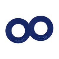Ioensy - 2 Discos De Peso Fraccionario, Discos Adicionales Para Entrenamiento Estándar, Fitness, Color Azul, 0,5 Kg
