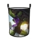 thumbnail image 1 of She-Hulk Cesta de lavandería de gran capacidad redonda con asa, bolsa para ropa sucia plegable, almacenamiento para dormitorio, baño y lavadero 44x35 cm, 1 of 6