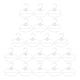 thumbnail image 1 of 20 Piezas Oval Bufanda Chal Corbata Accesorios Reutilizables Para Almacenamiento Ropa Transparente 17cm, 1 of 5