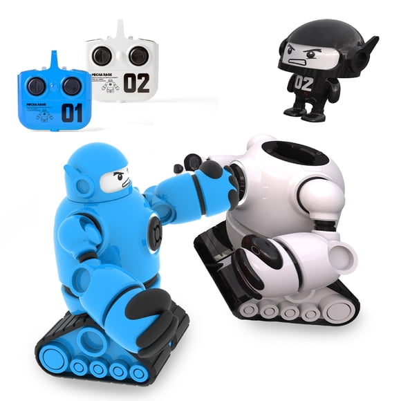 Toy Sharper Image Mecha Rivals con robots de combate a control remoto