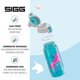 thumbnail image 3 of Botella de agua para niños Sigg Viva One Unicornio 500 ml a prueba de fugas, 3 of 7