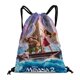 thumbnail image 1 of Moana 2 Mochila de Cuerdas para Deportes y Gimnasio, Bolsa de Cuerdas Resistente al Agua, Bolsa Cinch, 30×40cm, 1 of 6