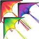 thumbnail image 1 of Delta Kite Degradado Rojo Verde Y Morado Para Niños Y Adultos, 1 of 7