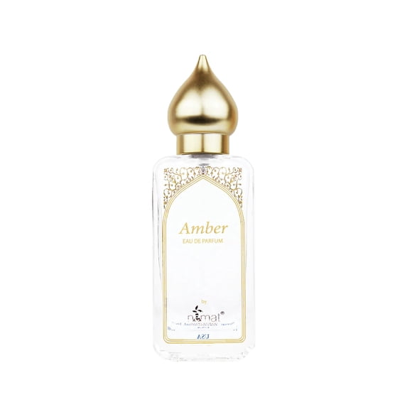 Perfume Nemat Amber Eau De Parfum en aerosol de 50 ml para hombre y mujer